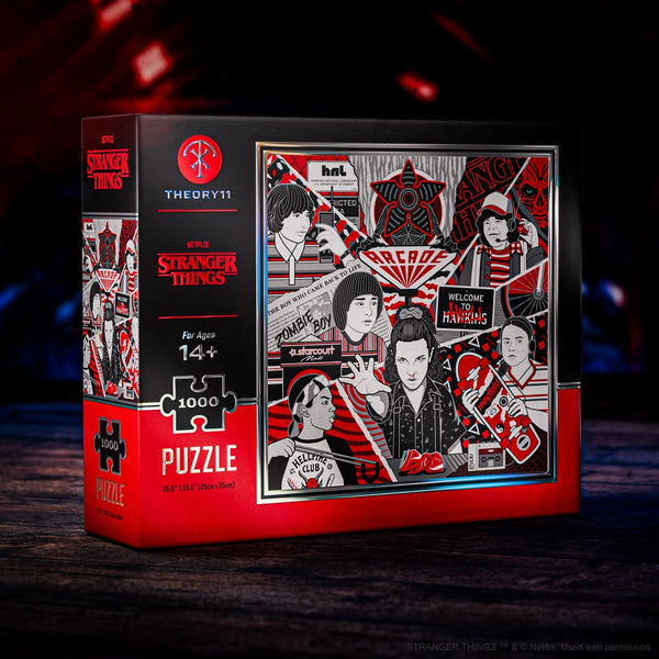 Stranger Things 1000ピース ジグソーパズル Stranger Things by theory11 | 1,000 Piece Jigsaw Puzzle – Puzzledly