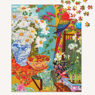Courtyard Haven | 500 Piece Jigsaw Puzzle