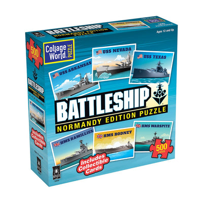 Battleship Normandy Edition | 500 Piece Jigsaw Puzzle