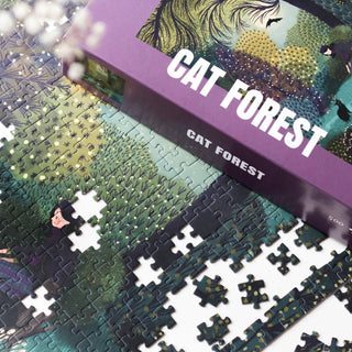 Cat Forest | 500 Piece Jigsaw Puzzle