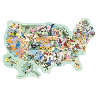 Birds & Blooms Across America | 300 Piece Jigsaw Puzzle