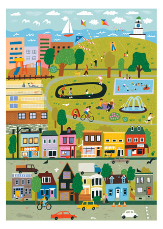 Urban Stroll | 1,000 Piece Jigsaw Puzzle