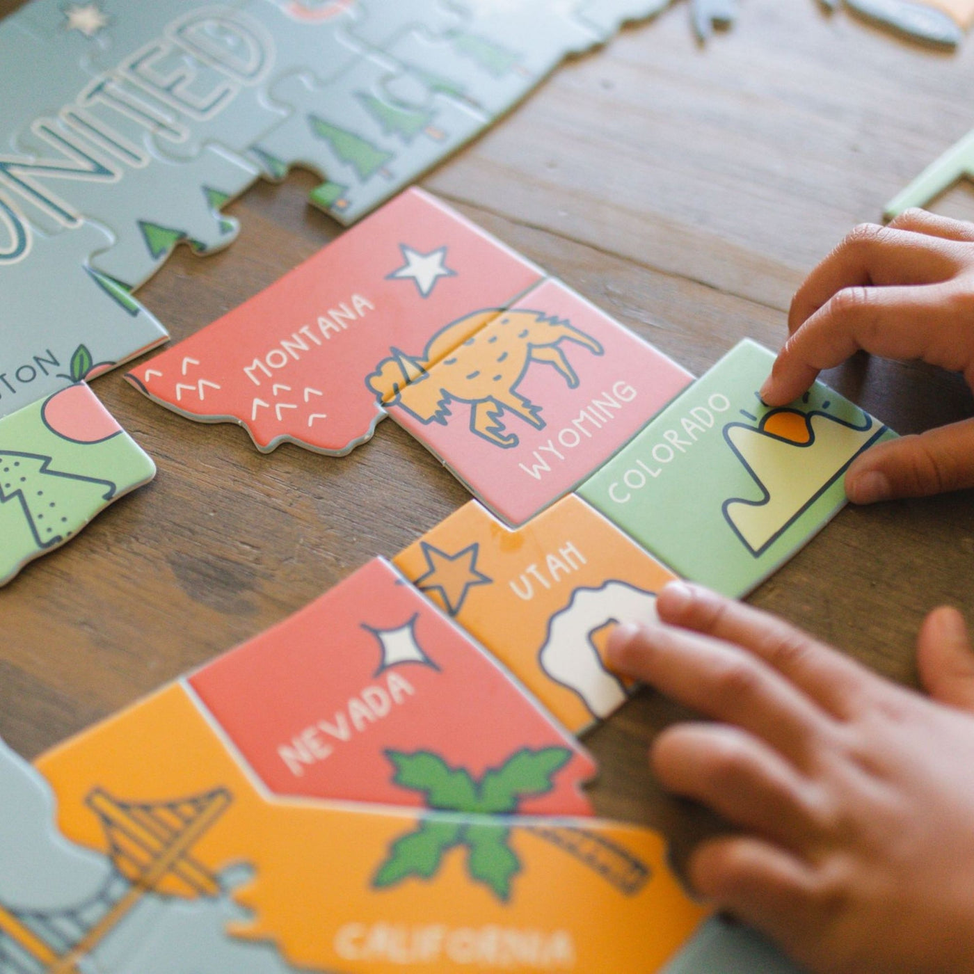 USA | 110 Piece Jigsaw Puzzle