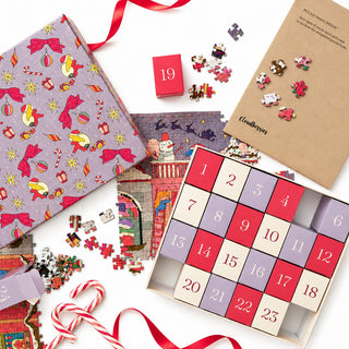 Deck the Halls Jigsaw Puzzle Advent Calendar | 1,000 Piece Jigsaw Puzzle