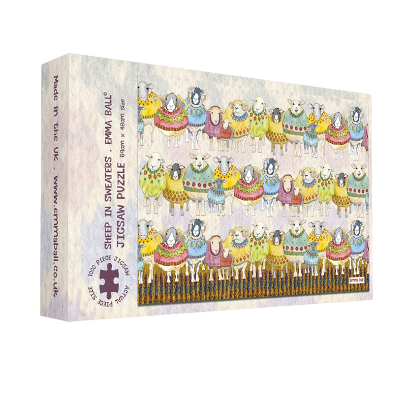 Sheep in Sweaters | 1,000 Piece Jigsaw Puzzle