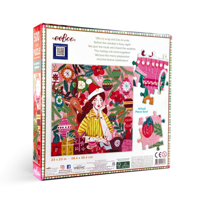 Ms. Santa's Reindeer | 500 Piece Jigsaw Puzzle