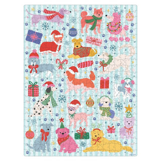 Christmas Dogs | 500 Piece Jigsaw Puzzle