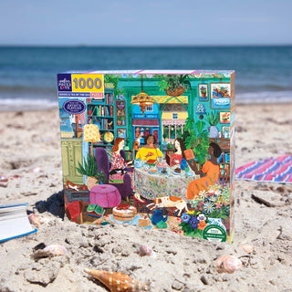 Books & Tea By the Sea | 1,000 Piece Jigsaw Puzzle