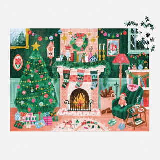 Cozy By the Fireplace | 1,000 Piece Jigsaw Puzzle