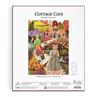 Cottage Cats | 1,000 Piece Jigsaw Puzzle