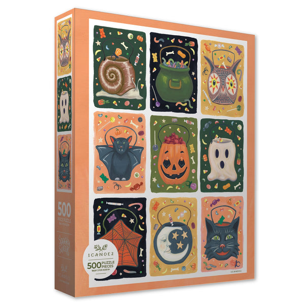 Spooky Sweets by 1Canoe2 | 500 Piece Jigsaw Puzzle – Puzzledly