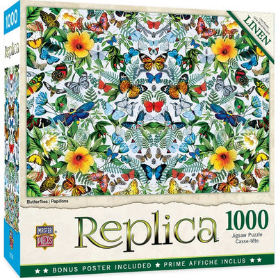 Butterflies Replica | 1,000 Piece Jigsaw Puzzle