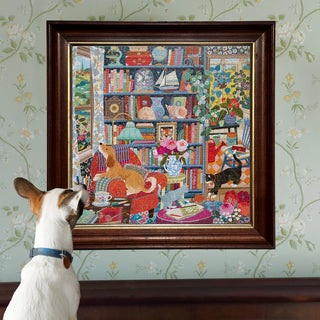 English Cottage Library | 1,000 Piece Jigsaw Puzzle