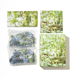 Cottage in Birch Grove | 500 Piece Jigsaw Puzzle
