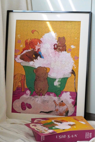 Ushi-San | 500 Piece Jigsaw Puzzle