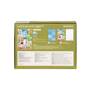 Cat's Plant Yard | 1,000 Piece Jigsaw Puzzle