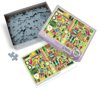 Nerdy Junk Drawer | 100 Piece Jigsaw Puzzle