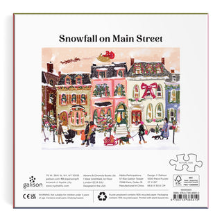 Snowfall On Main Street | 1,000 Piece Jigsaw Puzzle