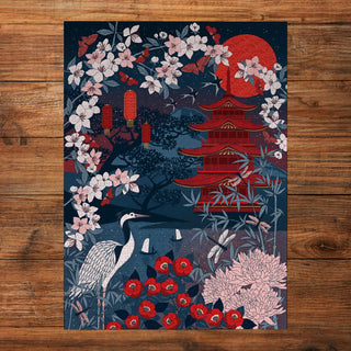 The Art File: Sakura Heights | 1,000 Piece Jigsaw Puzzle