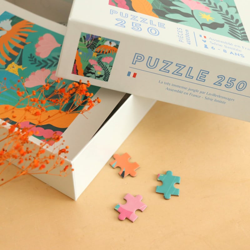 La Très Immense Jungle | 250 Piece Jigsaw Puzzle