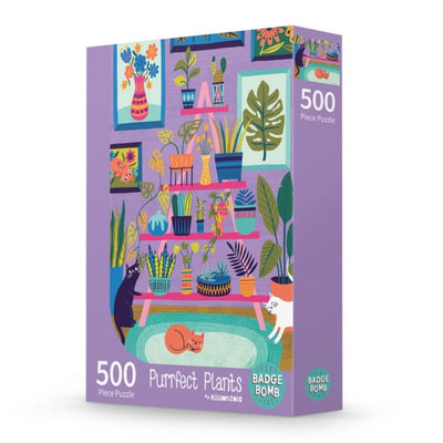 Purrfect Plants | 500 Piece Jigsaw Puzzle