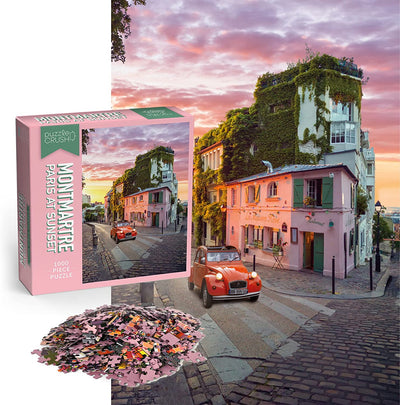 Montmartre Paris at Sunset | 1,000 Piece Jigsaw Puzzle