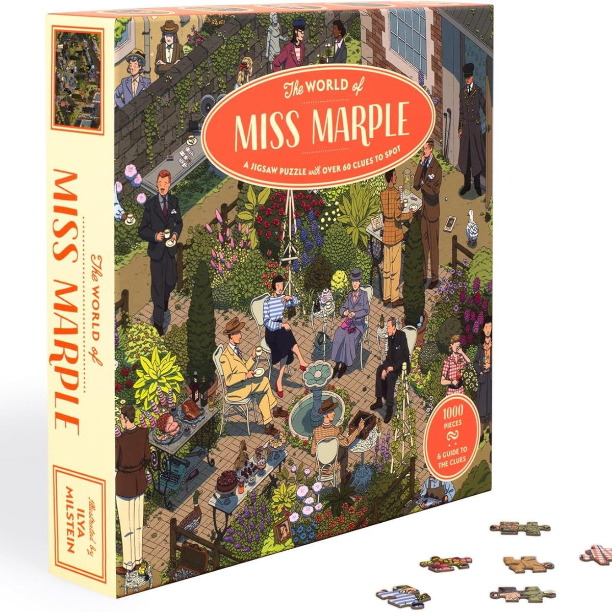 The World of Miss Marple | 1,000 Piece Jigsaw Puzzle