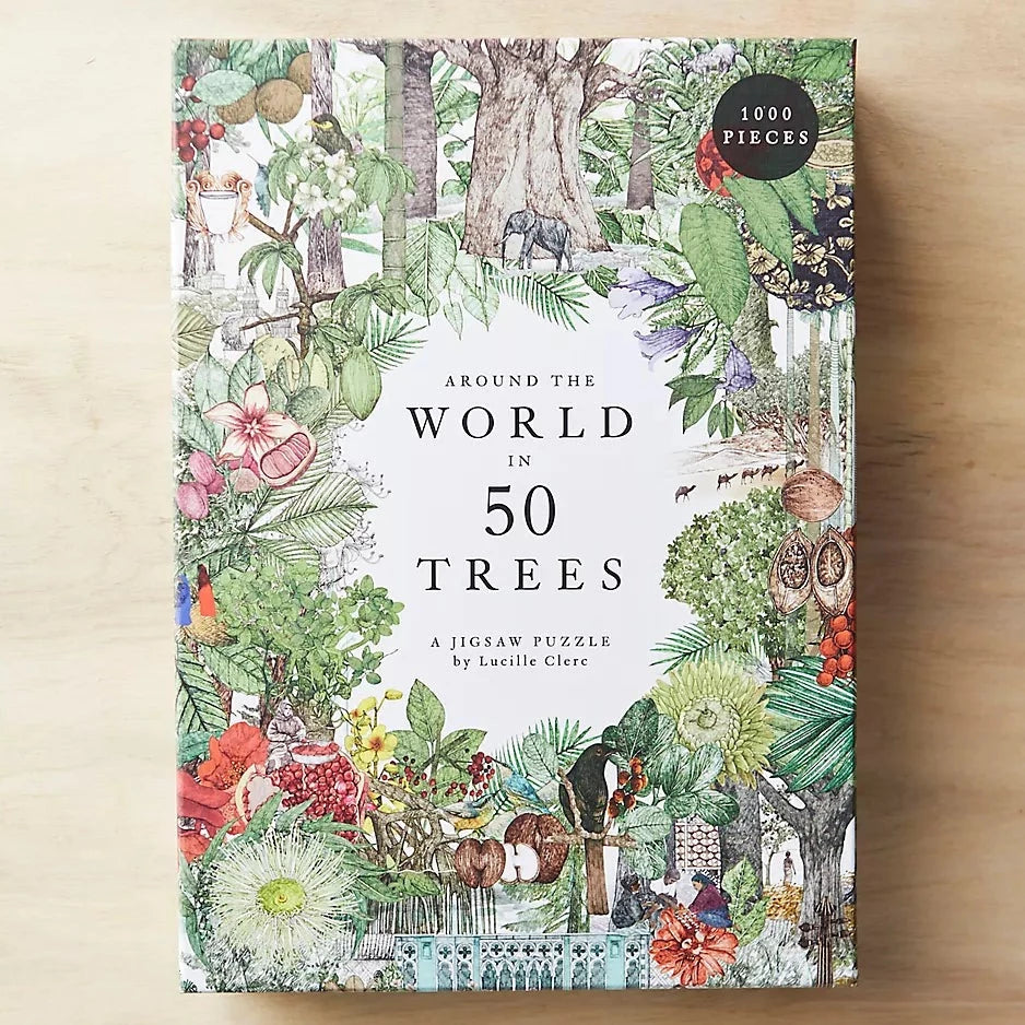 Around the World in 50 Trees | 1,000 Piece Jigsaw Puzzle