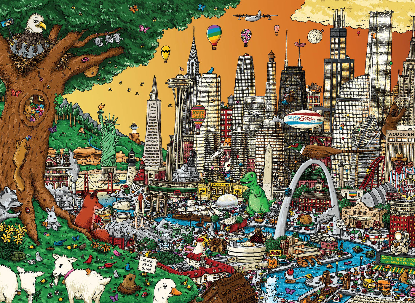 Road Trip | Birdie | 1,000 Piece Jigsaw Puzzle