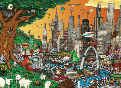 Road Trip | Birdie | 1,000 Piece Jigsaw Puzzle