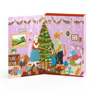 Meowy Christmas 12 Days of Puzzles | 500 Piece Jigsaw Puzzle