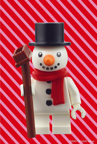 LEGO Mystery Minifigure (Christmas Edition) | 126 Piece Jigsaw Puzzle