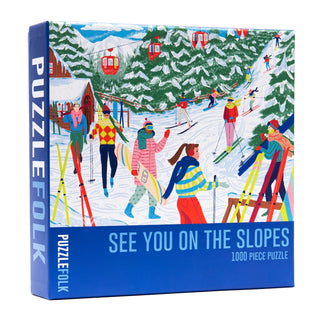 See You On the Slopes | 1,000 Piece Jigsaw Puzzle
