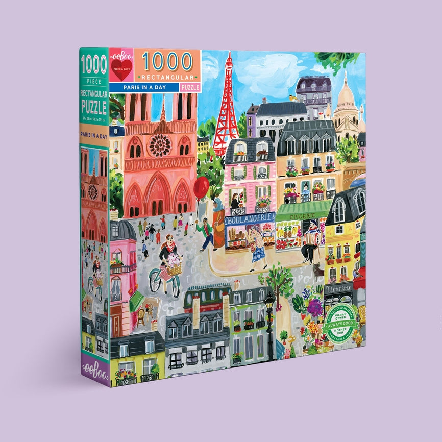 Paris in A Day | 1,000 Piece Jigsaw Puzzle