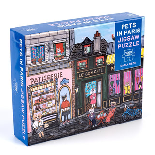 Pets in Paris | 1,000 Piece Jigsaw Puzzler