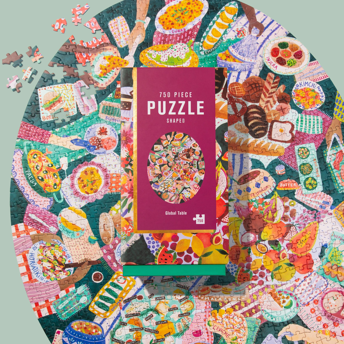 Global Table | 750 Piece Jigsaw Puzzle