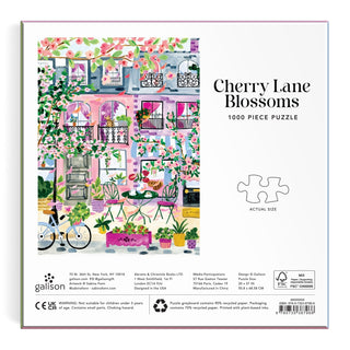 Cherry Lane Blossoms | 1,000 Piece Jigsaw Puzzle