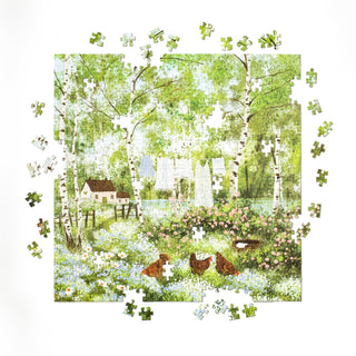 Cottage in Birch Grove | 500 Piece Jigsaw Puzzle