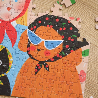 The Scarf Squad | 196 Piece Jigsaw Puzzle