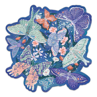 Luminous Butterflies | 140 Piece Jigsaw Puzzle