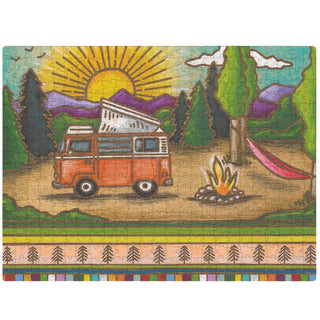 Lake & Cabin | 500 Piece Jigsaw Puzzle