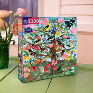 French Medieval Songbirds | 1,000 Piece Jigsaw Puzzle