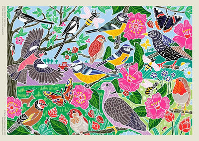 Garden Birds | 1,000 Piece Jigsaw Puzzle