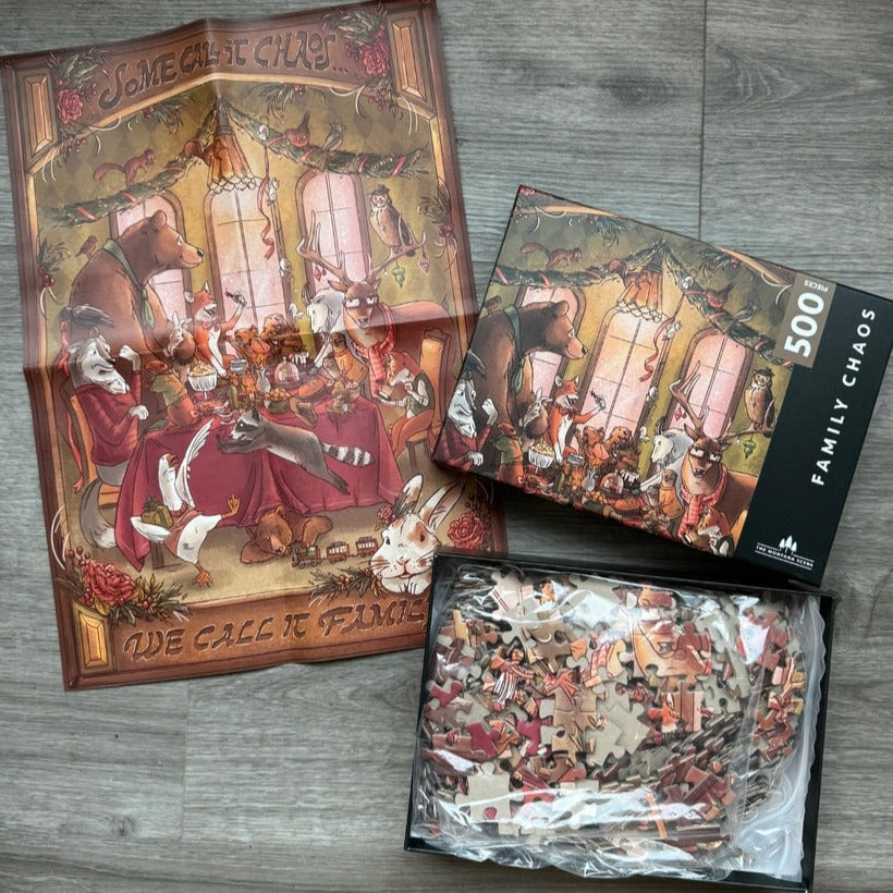Family Chaos | 500 Piece Jigsaw Puzzle