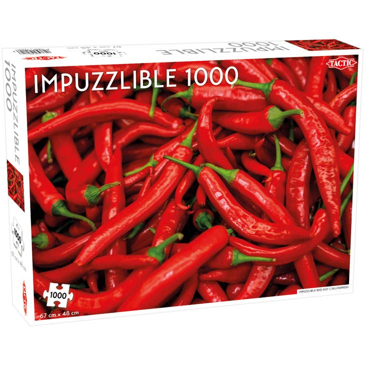 Impuzzlible Red Hot Chili Peppers | 1,000 Piece Jigsaw Puzzle