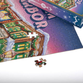 Dream Harbor Holidays On Main Street | 250 Piece Jigsaw Puzzle