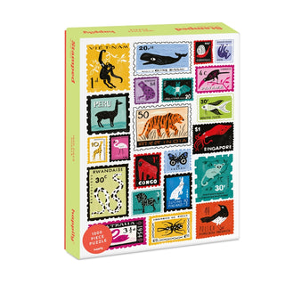 Animal Stamps | 1,000 Piece Jigsaw Puzzle