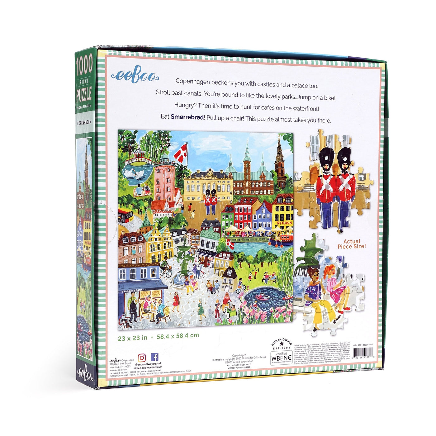Copenhagen | 1,000 Piece Jigsaw Puzzle