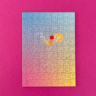 MANHATTAN Postcard | 99 Piece Jigsaw Puzzle