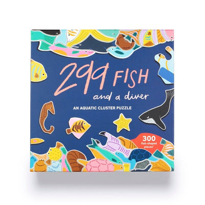 299 Fish (and a Diver) | 300 Piece Jigsaw Puzzle
